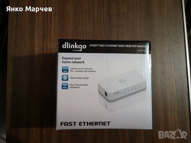 Суич D-Link  GO-SW-5E/E  10/100