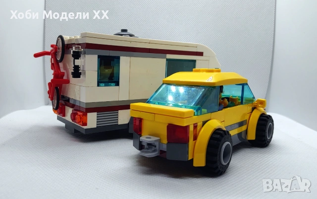 Lego 4435 Car & Caravan, снимка 2 - Колекции - 53723429