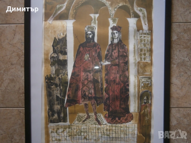 Литография А.Панайотова 2, снимка 2 - Картини - 35501081