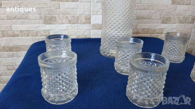 Чисто нов сервиз за вино - 7 части - Завод Китка, снимка 2 - Сервизи - 36345107