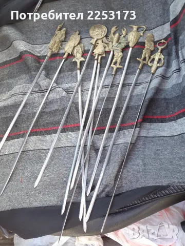 Единадесет броя шишове за месо лот, снимка 1