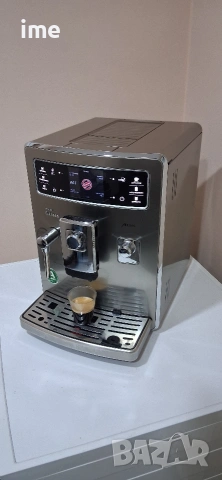 Кафеавтомат / кафемашина - робот. НОМЕР 10. Saeco Xelsis. Typ HD8944. Работи с мляно и...