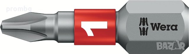 къса отвертка с 6 бр. битове, WERA Германия, снимка 10 - Отвертки - 42356006