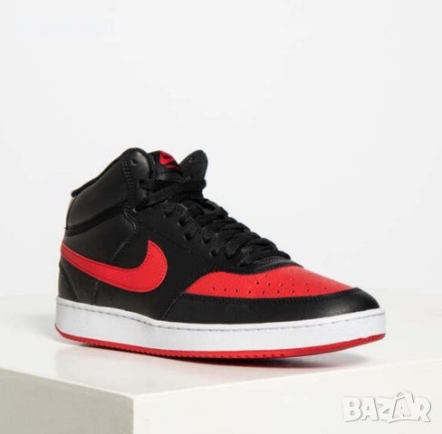 Оригинални  маратонки на NIKE COURT VISION MID! 44.5, естествена кожа