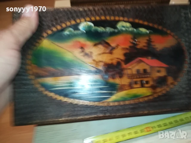 КРАСИВА ДЪРВЕНА КУТИЯ 0306251003, снимка 11 - Антикварни и старинни предмети - 50530295