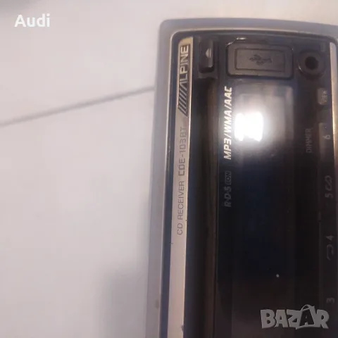 Радио CD ALPINE CDE-103BT, снимка 2 - Аудиосистеми - 56177225