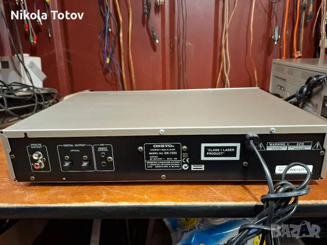 Продава се плеър Onkyo DX-7333., снимка 5 - Ресийвъри, усилватели, смесителни пултове - 56282492