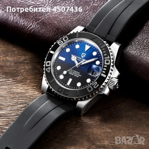 PAGANI DESIGN EXPLORER автоматичен часовник с механизъм SEIKO NH35, стъкло сапфир, водоустойчив, снимка 5 - Мъжки - 51208184