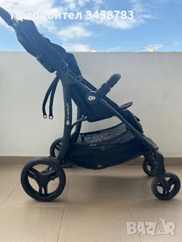 Детска количка Kinderkraft Askoy + Зимно чувалче и покривало за дъжд, снимка 2 - Детски колички - 51282768