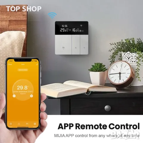 WiFi интелигентен термостат Smart thermostat TH213- W, снимка 6 - Бойлери - 49251666