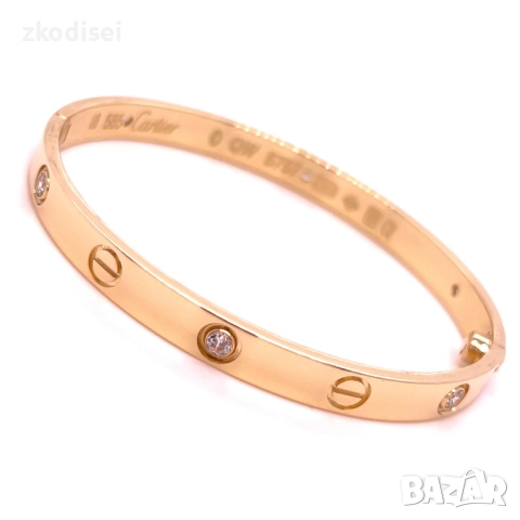 Златна дамска гривна Cartier 11,45гр. 14кр. проба:585 модел:34587-1