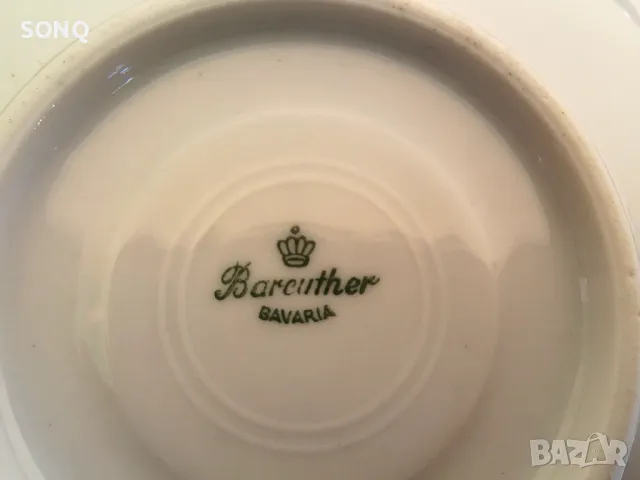Прекрасни Стари Маркови Порцеланови Чинийки Бавария, снимка 6 - Антикварни и старинни предмети - 47910931