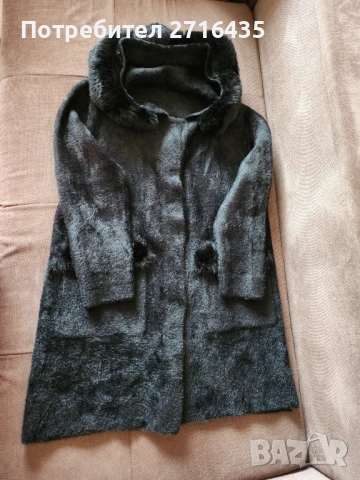 Кашмирено палто жилетка , снимка 6 - Палта, манта - 53125330