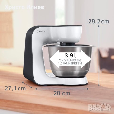 Кухненски робот Bosch MUM5 900 W Планетарен миксер, снимка 4 - Кухненски роботи - 44261011