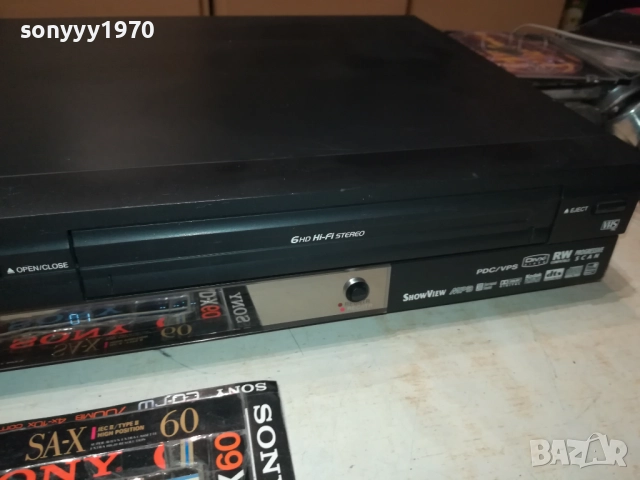 LG DVD PLAYER & VIDEO VHS RECORDER 0611251857, снимка 6 - Плейъри, домашно кино, прожектори - 52323570