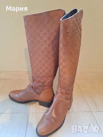 Дамски ботуши естествена кожа р-р 39, снимка 4 - Дамски ботуши - 48023544
