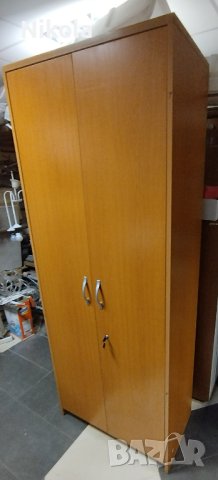 Офис шкафове - Двукрили гардероби за документи с рафтове 2 бр. череша, снимка 12 - Гардероби - 41616415
