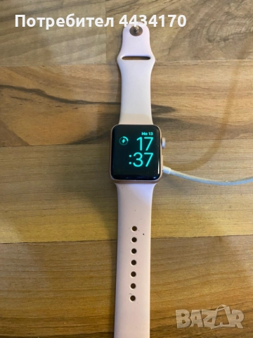 Apple Watch Series 3 – 38 мм алуминий в розово, GPS + LTE, с 2 каишки, снимка 7 - Аксесоари за Apple - 52532103