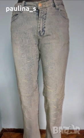 Два различни броя / Джинси и дънки с широки крачоли "C O G" bootcut / широки крачоли за над ботуши, снимка 13 - Панталони - 28551213