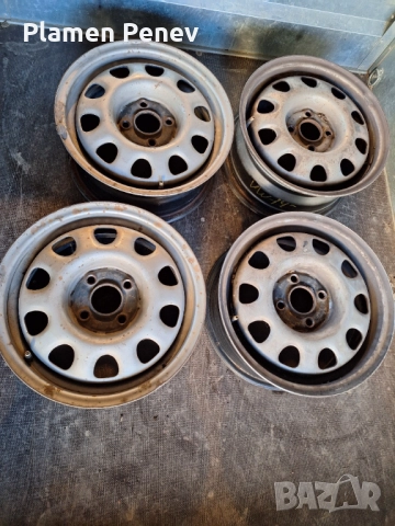 Метални джанти 4х100 R14, 57,1 мм централен отвор, снимка 3 - Гуми и джанти - 52929073