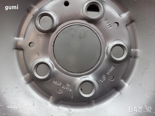 4бр 16ски джанти за MERCEDES 5х112мм A160976 , снимка 7 - Гуми и джанти - 51248364