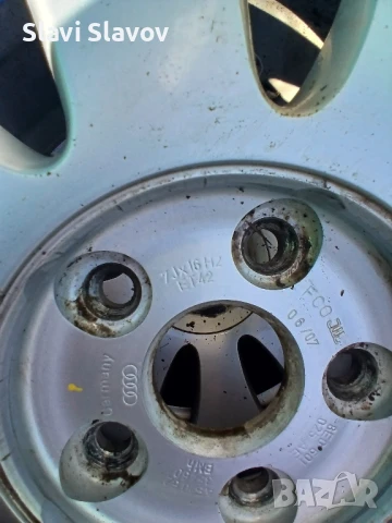 Оригинални алуминиеви джанти 5х.112.AUDI , снимка 2 - Гуми и джанти - 51311026