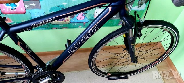 Drag  алуминиев хибриден градски велосипед 28цола  , снимка 4 - Велосипеди - 31715483