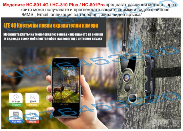 Ловна камера, снимка 3 - Оборудване и аксесоари за оръжия - 40781724