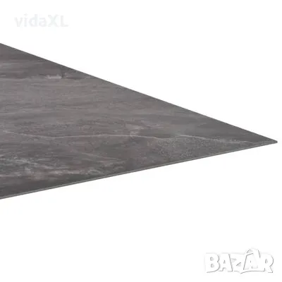 vidaXL Самозалепващи подови дъски от PVC, 5,11 м², черни с шарки(SKU:144874), снимка 4 - Други - 48184743