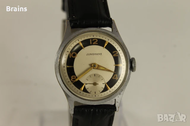 Мъжки Ръчен Часовник JUNGHANS J93 От 1950-те, снимка 4 - Антикварни и старинни предмети - 50988746