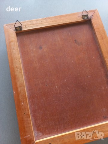 Дървена огледална закачалка за ключове , снимка 4 - Други - 42597182