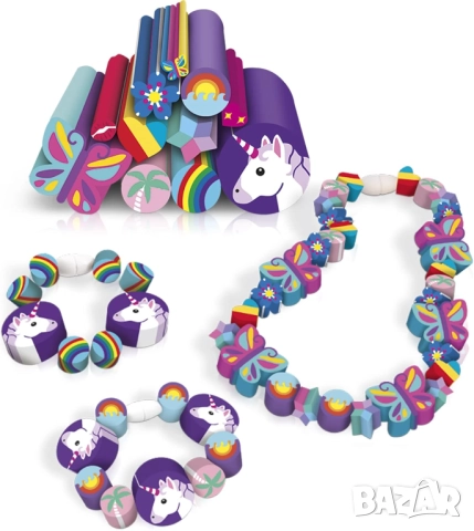 Игри за Дете, Комплект за Бижута, Гривни, 18 Stix - Lansay Cutie Stix Maxi Pop Refill Set Играчки!, снимка 2 - Други - 52245299