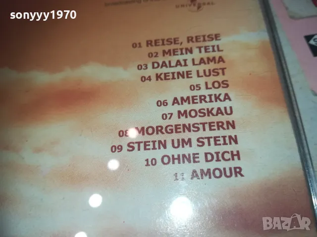 RAMMSTEIN REISE,REISE CD 0811241114, снимка 6 - CD дискове - 47889019