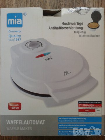  ГОФРЕТНИК MIA - 1200W