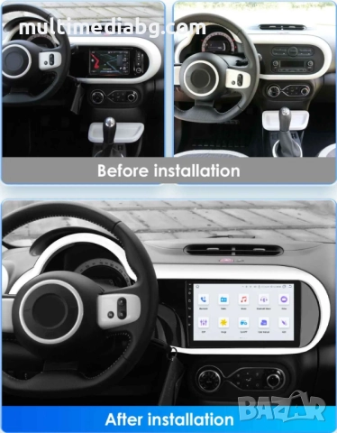 Renault Twingo 3 2014 - 2024 Мултимедия Навигация Android, снимка 2 - Аксесоари и консумативи - 51663821