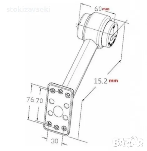 LED габаритни светлини 12V – Водоустойчиви, 15 см, за камион и ремарке, снимка 2 - Лед осветление - 49002347