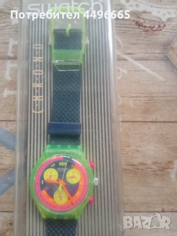 Винтидж часовник Swatch Chrono , снимка 2 - Дамски - 51548524