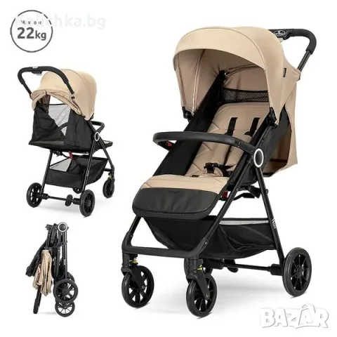 Lorelli Детска количка Noir до 22кг Beige 10022092507