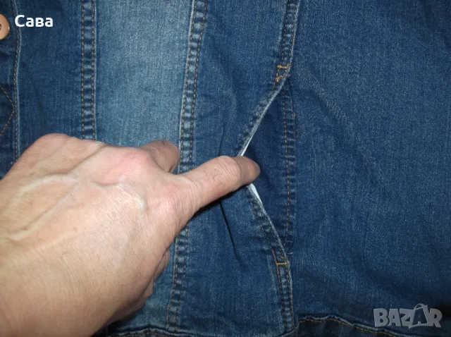 Дънково яке JANINA  дамско,8-10ХЛ, снимка 4 - Якета - 49521304