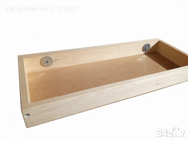 Рафт със скрито отделение, дървен рафт за скрито съхранение, снимка 5 - Други - 53565623