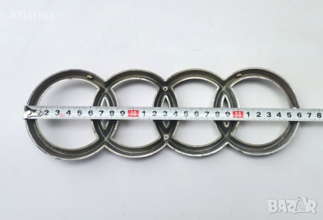 Оригинална предна емблема за Audi Ауди, снимка 3 - Аксесоари и консумативи - 39550769