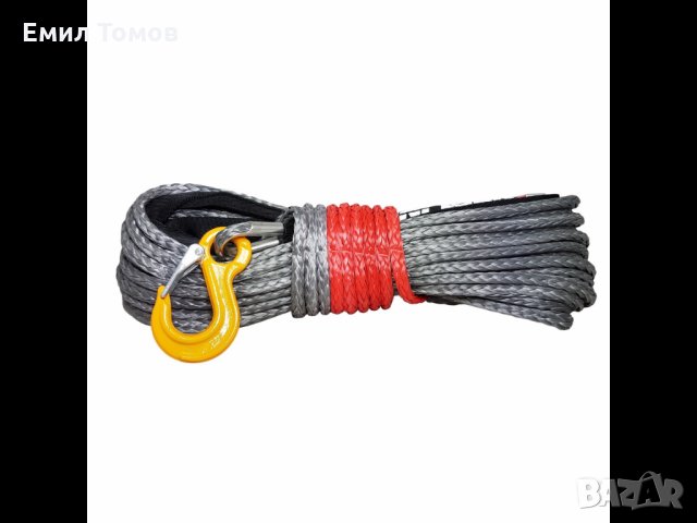 Синтетично въже за лебедки "PowerLine" 28M/8мм,9мм,10мм/ с кука - НОВИ, снимка 8 - Аксесоари и консумативи - 15388849