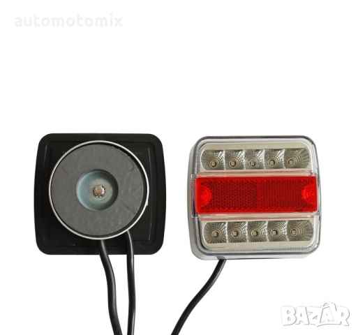 СТОПОВЕ ЗА РЕМАРКЕ,ПЛАТФОРМА 12V - 33118,2бр.комплект  с окабеляване, снимка 5 - Аксесоари и консумативи - 36068293