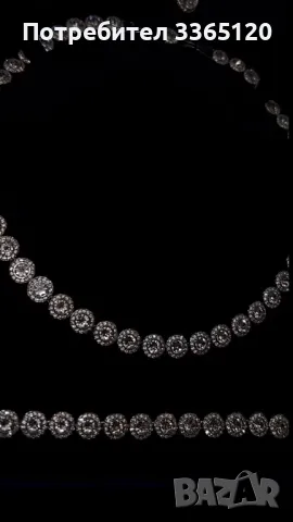 Комплект Swarowski, снимка 4 - Колиета, медальони, синджири - 50178874