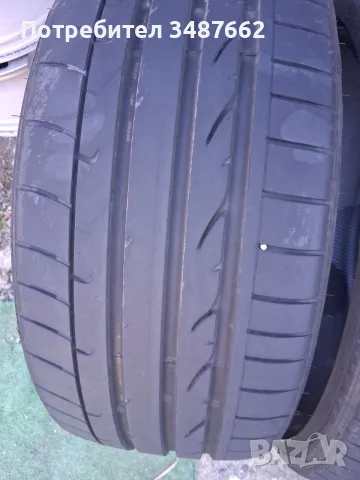 245 35 20 BRIDGESTONE 2бр летни RUN FLAT дот 2022г , снимка 3 - Гуми и джанти - 55975367