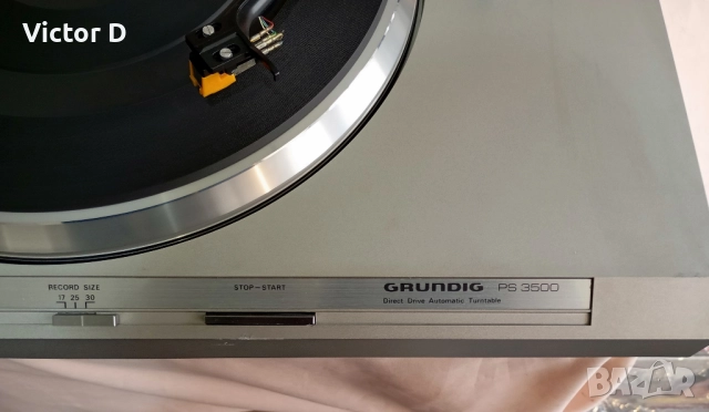 Grundig PS3500 - грамофон,Direct drive, снимка 9 - Грамофони - 52493874