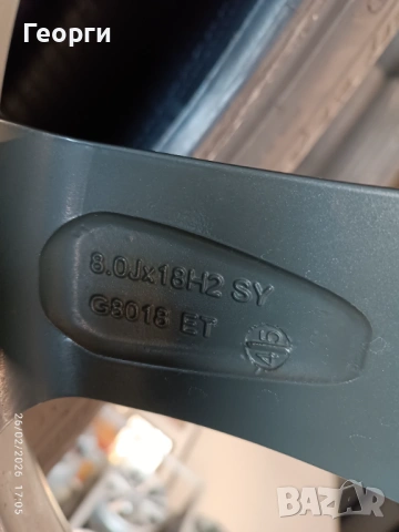 4бр.алуминиева джанта 18цола за Toyota, Mazda,Nissan,Mitsubishi, Honda 5x114,3, снимка 7 - Гуми и джанти - 53645230