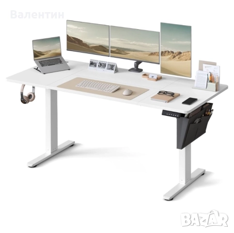 Електрическо бюро с регулируема височина Songmics