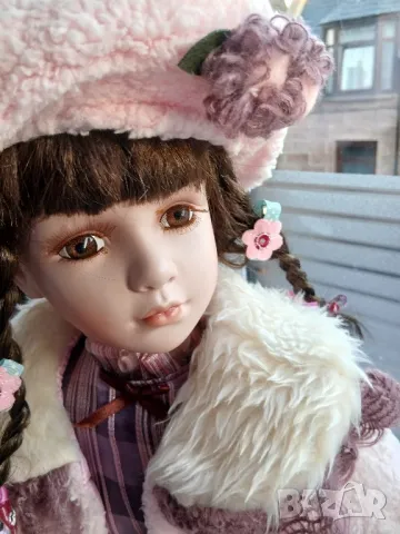  Stewart Ross Vanity fair porcelain doll collection h>65 cm, снимка 12 - Колекции - 49868851