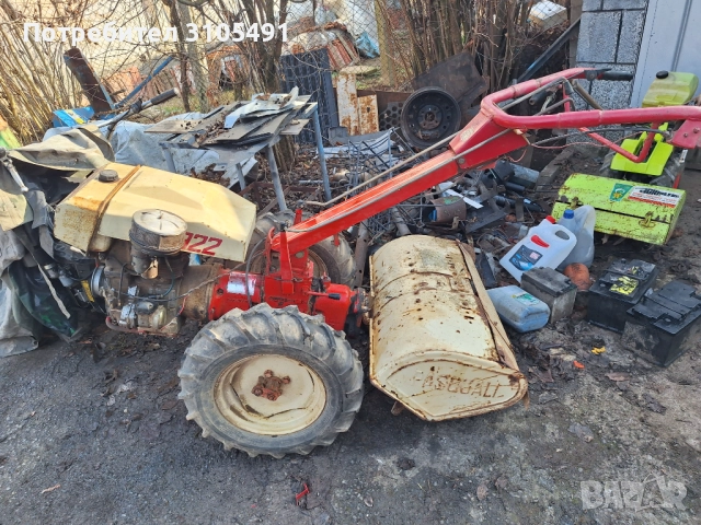 Мотоблок Pasquali ACME 15к.с.  фреза голям Italy, снимка 2 - Градинска техника - 49415663